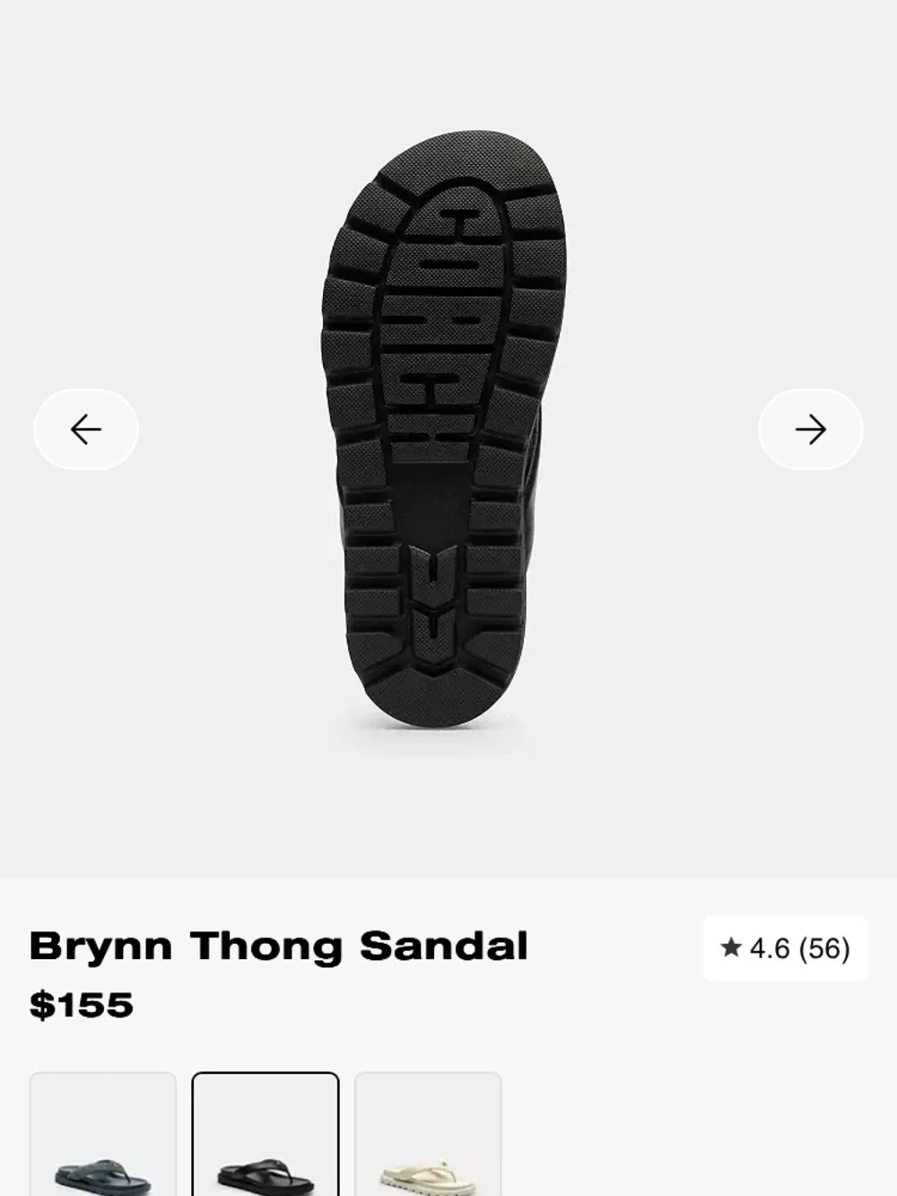Coach classic thong
